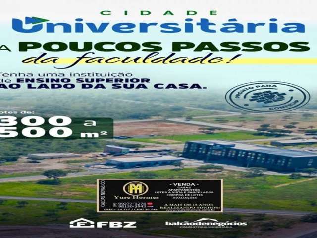 Cidade Universitária lançamento em Caldas Novas Goiás