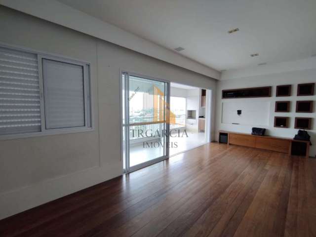 Apartamento de 132m² na Mooca - SP: 3 quartos, 1 suíte, 2 banheiros - locação por R$ 8.500