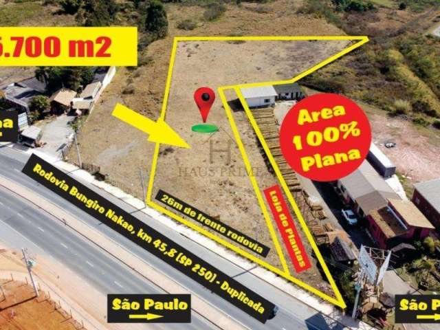 Terreno Comercial para locação em Vargem Grande Paulista, locação parcial ou total de 5700 m²