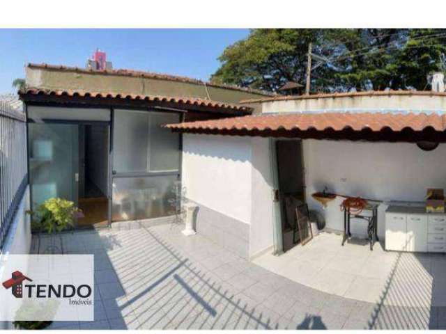 Sobreloja com 50 m², com 2 banheiros, com Varanda, no Centro, Santo André/SP