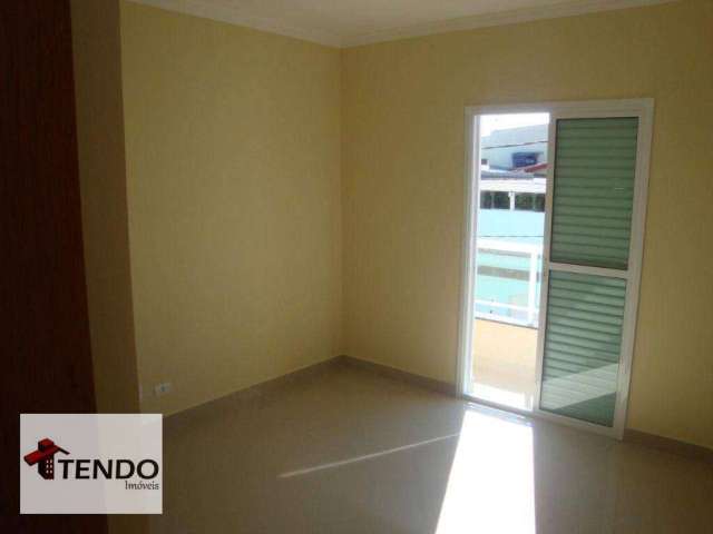 Apartamento para venda ou locação, Vila Tibiriçá, Santo André, 2 quartos, com Varanda