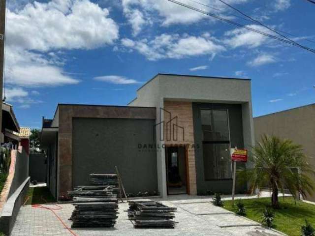Casa com 3 dormitórios à venda, 139 m² por R$ 1.100.000 - Condomínio Terras de Atibaia I - Atibaia/SP