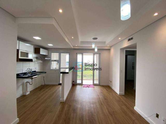 Apartamento para alugar, 52 m² por R$ 1.850,00/mês - Catharina Zanaga - Americana/SP