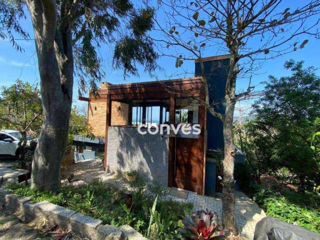Casa com vista pro mar à venda, no Condomínio Mar Azul - Morrinhos - Garopaba/Santa Catarina
