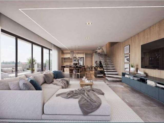 Cobertura com 3 dormitórios à venda, 134 m² por R$ 1.430.000 - Boa Vista