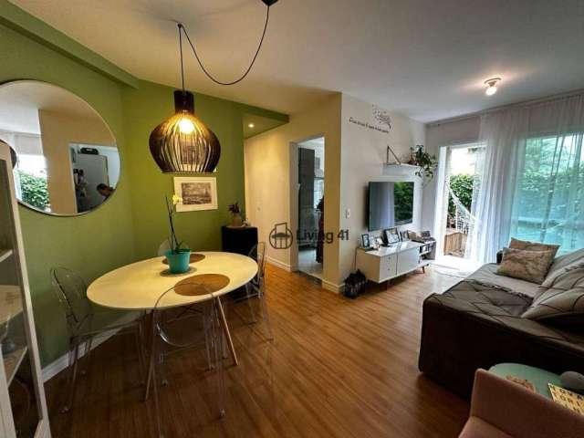 Apartamento Garden com 1 dormitório à venda, 46 m² por R$ 420.000,00 - Pilarzinho - Curitiba/PR