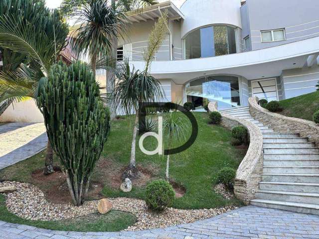 Casa com 3 dormitórios à venda, 640 m² por R$ 4.800.000,00 - Condomínio Chácara Flora - Valinhos/SP