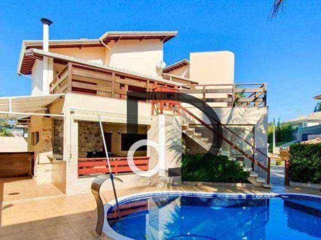 Casa com 5 suítes à venda, 307 m² por R$ 1.600.000 - Condomínio Residencial Terras do Oriente - Valinhos/SP
