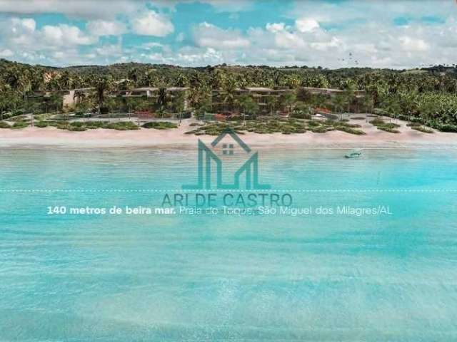 Makana - Apartamento Studio a Venda, 37,2m², na Praia do Toque - São Miguel dos Milagres Alagoas