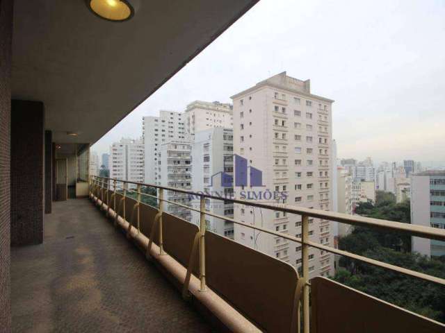 Apartamento à Venda, Higienópolis, Avenida Higienopolis, nº 265, 4 Dormitórios, 4 Salas, 4 Banheiros, 3 Vagas, 370 m², São Paulo.