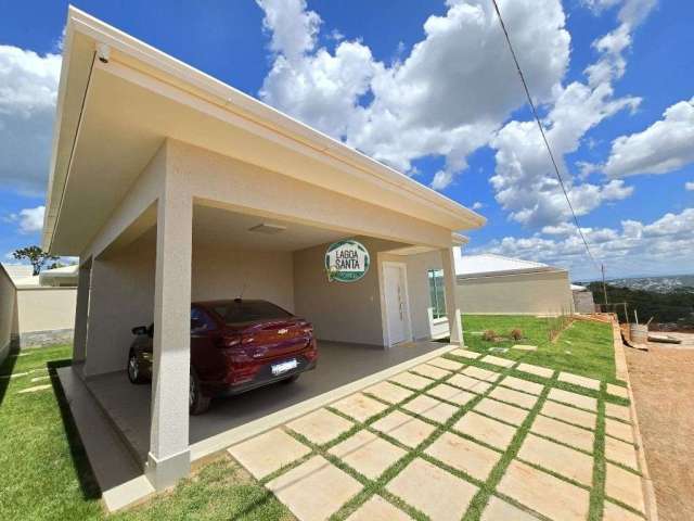 Casa com 3 dormitórios à venda, 122 m² por R$ 865.000,00 - Condomínio Alta Vista - Lagoa Santa/MG