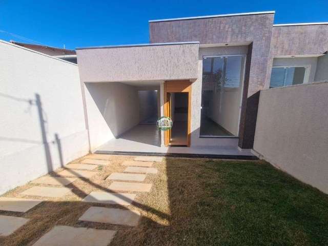 Casa com 3 dormitórios à venda, 102 m² por R$ 590.000 - Pôr do Sol - Lagoa Santa/MG