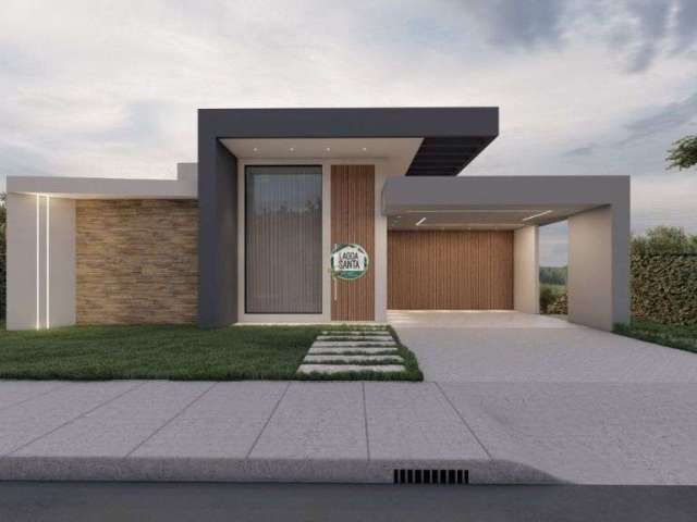 Casa com 4 dormitórios à venda, 246 m² por R$ 1.990.000,00 - Condomínio Monte Ville - Lagoa Santa/MG