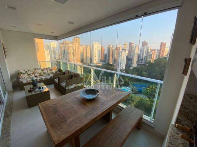 Apartamento com 3 dormitórios à venda, 129 m² por R$ 1.200.000,00 - Panamby - São Paulo/SP
