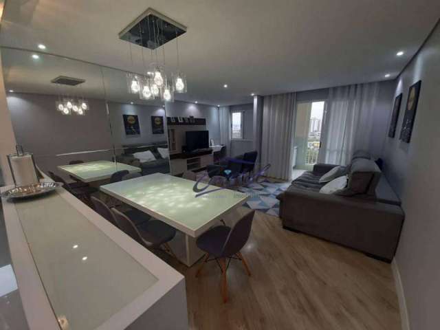 Apartamento com 3 dormitórios, mobiliado à venda, 78 m² por R$ 660.000 - Jaguaré - São Paulo/SP
