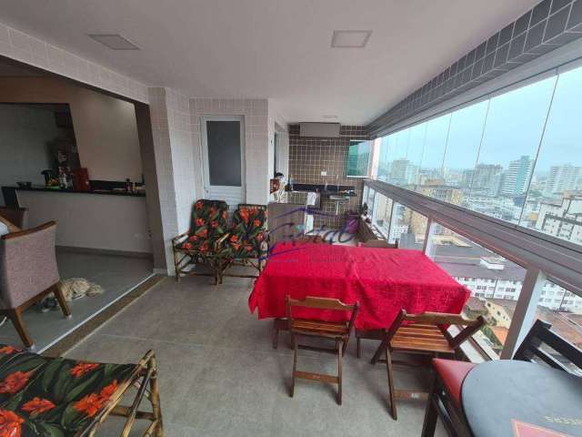 Apartamento com 3 dormitórios à venda, 117 m² por R$ 1.265.000,00 - Boqueirão - Praia Grande/SP