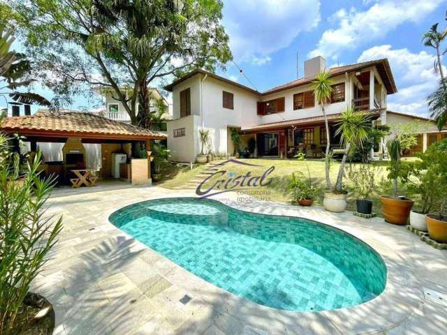 Charmosa casa com 3 suítes, gourmet e piscina à venda, 319 m² - Condomínio Parque das Artes - Embu das Artes - Embu das Artes/SP