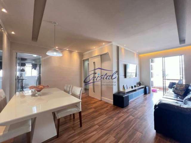 Apartamento com 3 dormitórios à venda, 84 m² por R$ 740.000 - Marapé - Santos/SP