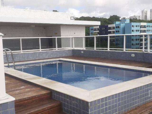 Flat com 1 dormitório, 45 m² - venda por R$ 450.000,00 ou aluguel por R$ 2.900,01/mês - Cabo Branco - João Pessoa/PB