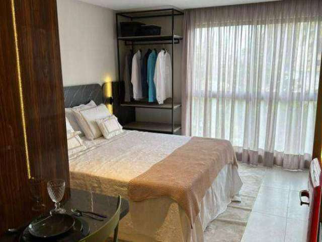 Flat com 1 dormitório à venda, 25 m² por R$ 224.900,00 - Intermares - Cabedelo/PB
