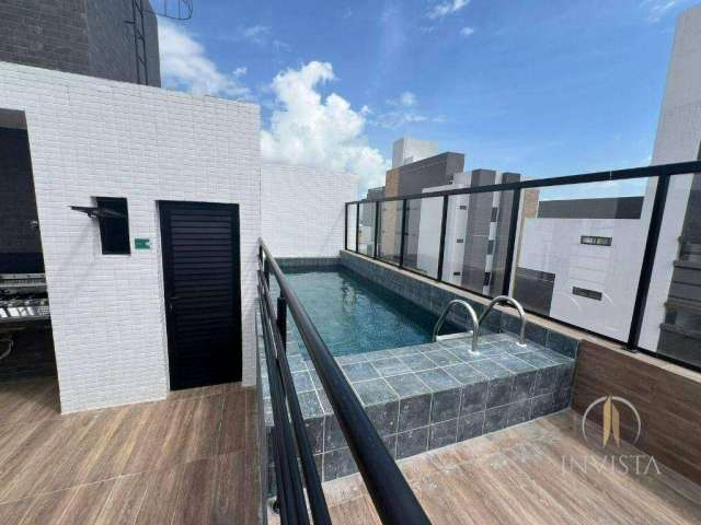 Apartamento com 3 dormitórios para alugar, 67 m² por R$ 2.600,01/ano - Bessa - João Pessoa/PB