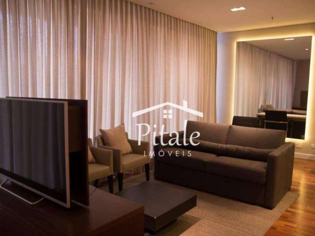 Apartamento com 1 dormitório para alugar, 68 m² por R$ 6.490,00/mês - Vila Olímpia - São Paulo/SP
