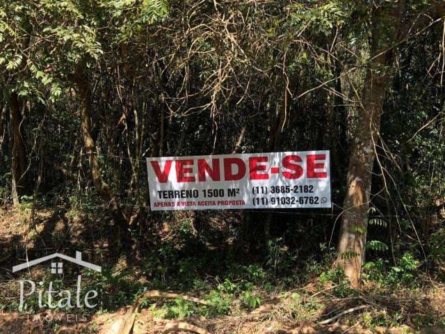 Terreno à venda, 1500 m² por R$ 150.000,00 - Ressaca - Cotia/SP