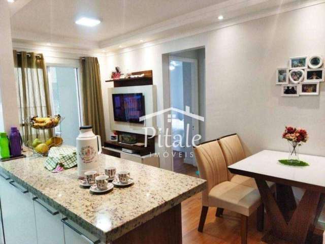 Apartamento com 2 dormitórios à venda, 53 m² por R$ 245.000,00 - Jardim Colibri - Cotia/SP