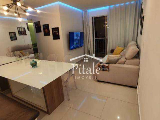 Apartamento com 2 dormitórios à venda, 52 m² por R$ 371.000,00 - Parque Nova Jandira - Jandira/SP