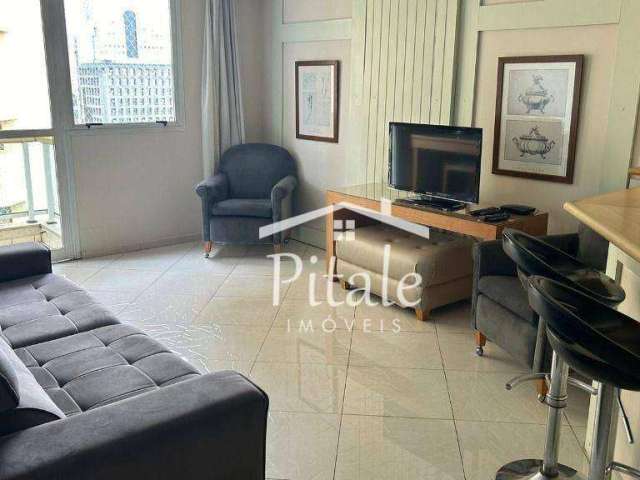 Flat com 1 dormitório para alugar, 54 m² por R$ 5.000,00/mês - Jardim São Vicente - Barueri/SP