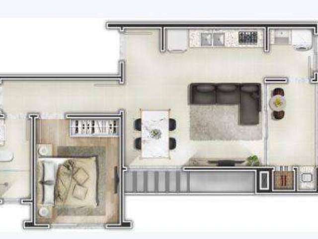 Apartamento com 2 dormitórios à venda, 70 m² por R$ 587.000,00 - Centro - Itajaí/SC
