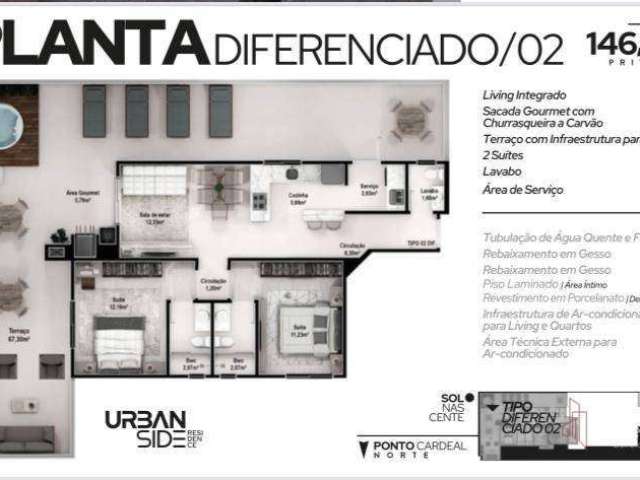 Apartamento à venda, 146 m² por R$ 731.370,00 - Vila Operária - Itajaí/SC