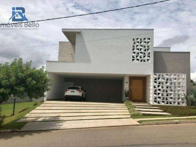 Casa com 4 dormitórios à venda, 400 m² por R$ 3.900.000,00 - 7 lagos - Itatiba/SP