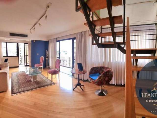 Cobertura duplex à venda com 3 dormitórios - Indianópolis - SP