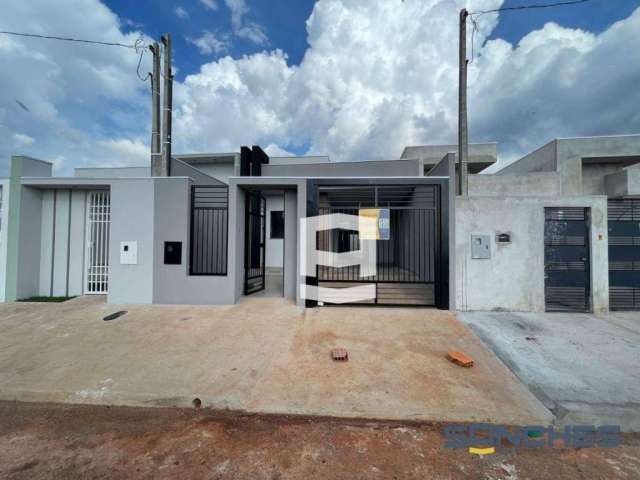 Casa com 1 suíte e 2 dormitórios à venda, 107 m² por R$ 350.000 - Jardim Catuaí III - Apucarana/PR
