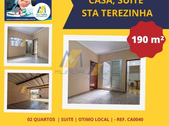 Casa com 2 quartos para alugar no Santa Teresinha, Santo André , 95 m2 por R$ 1.900
