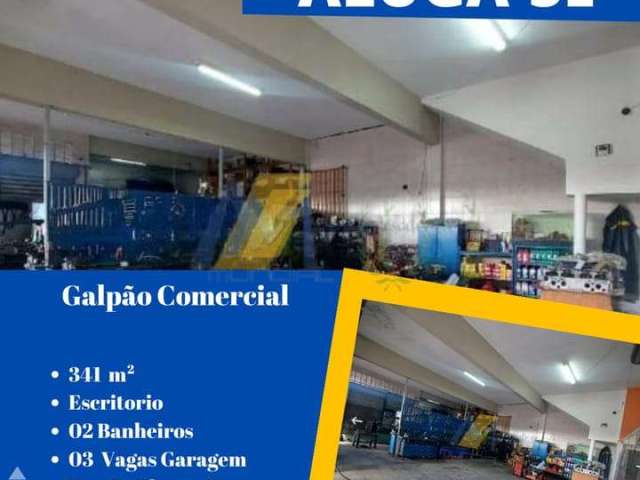 Barracão / Galpão / Depósito com 1 sala para alugar no Parque Erasmo Assunção, Santo André , 341 m2 por R$ 15.000