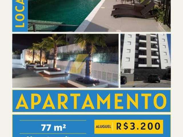 Apartamento com 3 quartos para alugar na Vila Floresta, Santo André , 76 m2 por R$ 3.200