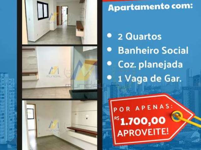 Apartamento para locação no Residencial Mario Novelli