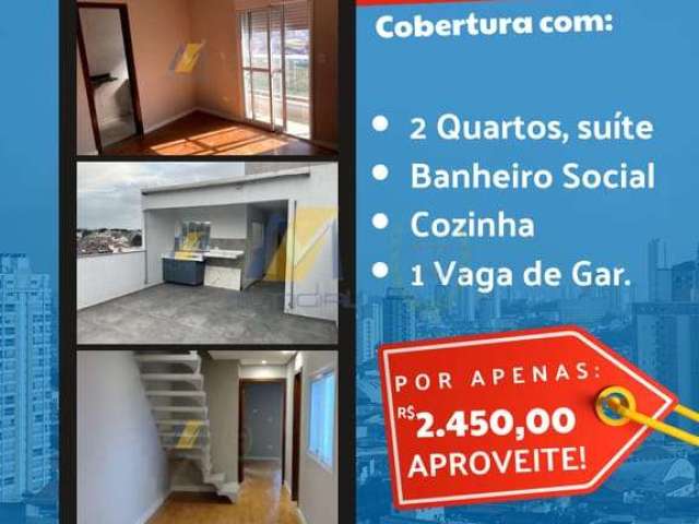 Apartamento com 2 quartos para alugar na Vila Guarani, Mauá , 97 m2 por R$ 2.450