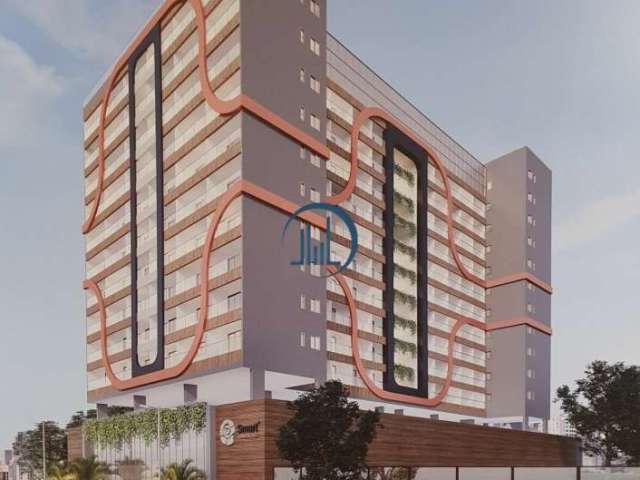 Vendo - Apartamento Quarto e Sala, Varanda- Smart Convenções - Jardim Armação