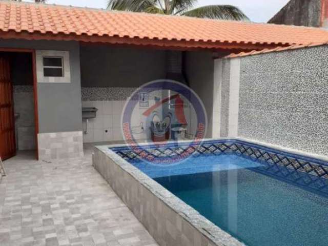 Casa com 2 quartos à venda na Avenida São Paulo, 2.381, Florida Mirim, Mongaguá, 70 m2 por R$ 320.000