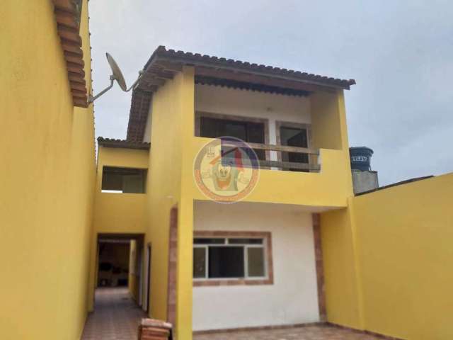 Casa com 4 quartos à venda na Avenida São Paulo, 2.381, Balneário Itaguaí, Mongaguá, 180 m2 por R$ 450.000