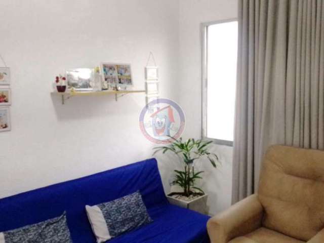 Apartamento com 1 quarto à venda na Avenida São Paulo, 2.381, Jardim Marina, Mongaguá, 51 m2 por R$ 195.000