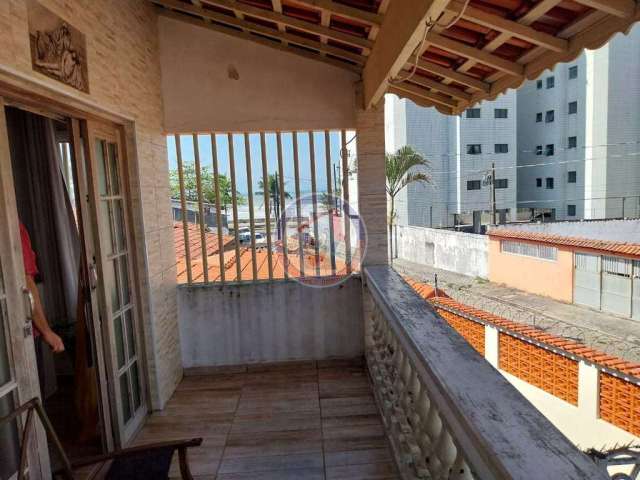 Casa com 4 quartos à venda na Avenida São Paulo, 2.381, Vila Oceanópolis, Mongaguá, 125 m2 por R$ 480.000