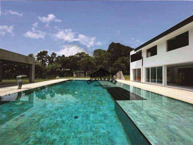 Oportunidade a venda no condomínio Silvino Pereira, Granja Viana, casa com 5 suítes, piscina com mais de 5.000 metros quadrados de terreno
