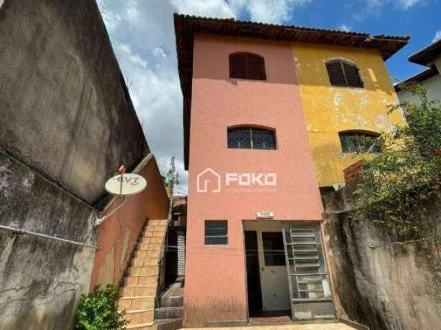 Sobrado com 2 dormitórios para alugar, 200 m² por R$ 2.250,00/mês - Jardim Terezópolis - Guarulhos/SP