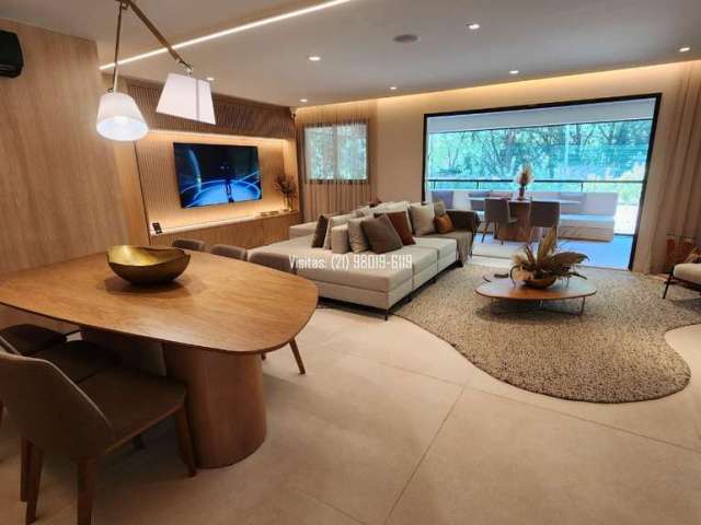 Lançamento: Apartamento de 4 suítes, na Barra da Tijuca, Gaea Home Resort, 170m², ao lado da ABM