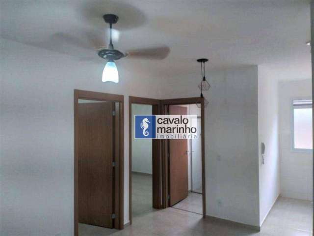 Apartamento com 2 dormitórios para alugar, 43 m² por R$ 1.231,70/mês - Terras de Santa Martha - Bonfim Paulista - Ribeirão Preto/SP