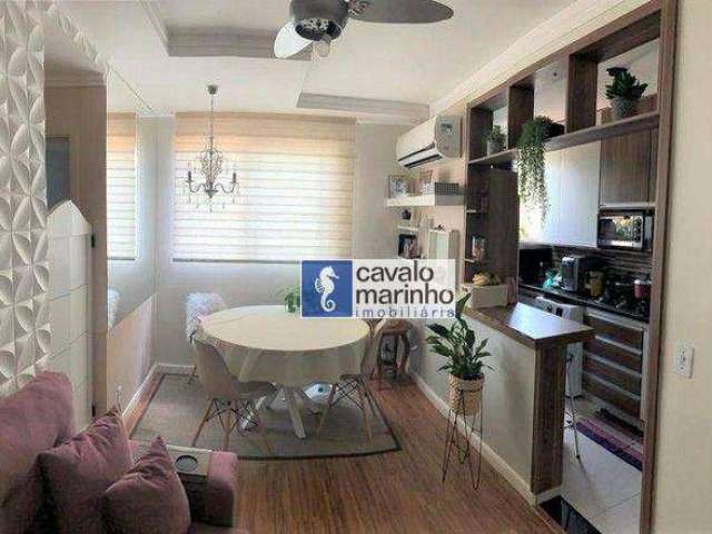 Apartamento com 2 dormitórios à venda, 47 m² por R$ 245.000,00 - Sumarezinho - Ribeirão Preto/SP
